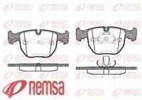 Remsa 0596.10 Bremsbelagsatz FüR Scheibenbremse Bremsbelagsatz FüR BMW