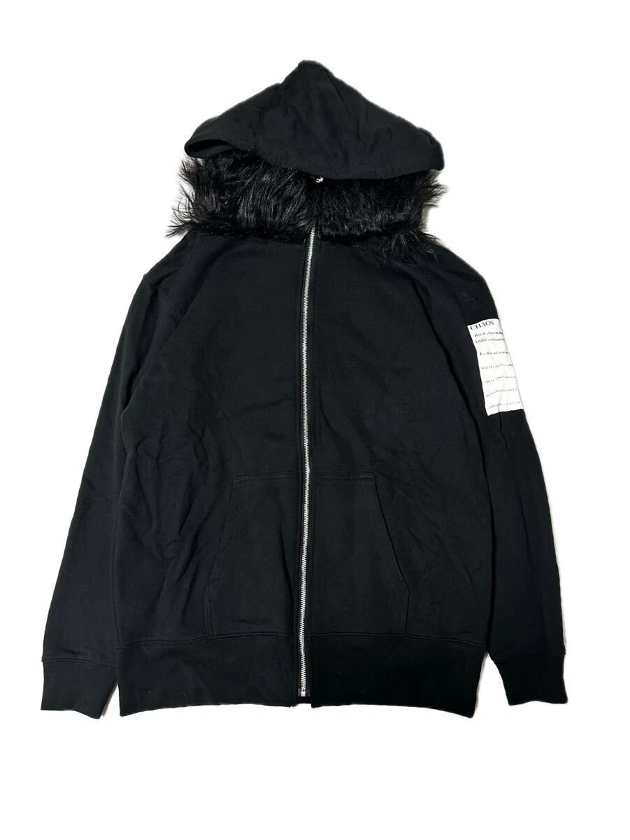 A BATHING APE (BAPE) Parka pelliccia UNFINISHED 24003 zip seditionaries sotto copertura una scimmia da bagno