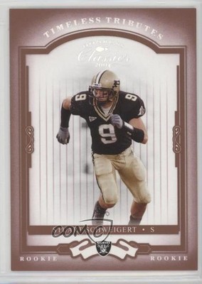 2004 Donruss Classics Timeless Tributes Red /100 Stuart Schweigert Rookie RC a1b