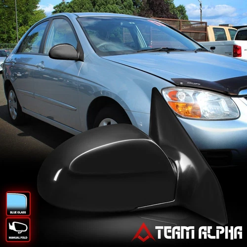 Fit 2004-2009 Spectra/Spectra5[MANUAL+BLUE GLASS]Right Side Factory Style Mirror