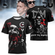 New Depeche Mode Enjoy The Silence 3D T-Shirt D2166