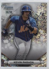 2023 Bowman Sterling Prospects Speckle Refractor 38/99 Kevin Parada #BSP-85 14wc