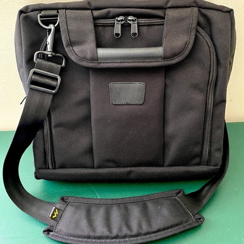 Brenthaven Black Laptop Bag Briefcase Multi-Pocket Padded Handle - 第 3/7 張圖片