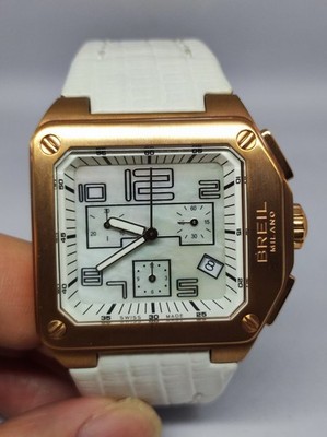 Breil Milano Chrono Steel Pink gold plated BW0399 Quartz Watch
