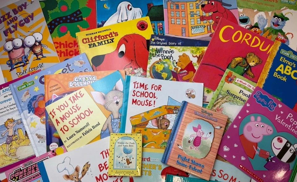 Random Lot of 20 Books for Children's/ Kids/ Toddler/Preschool/Daycare Paperback - Image 2 of 2