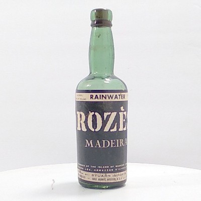 Rozé Rainwater Madeira miniature vintage wine bottle Stuart Imports