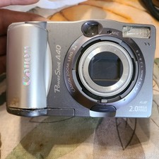 Canon Powershot A40 Digital Camera Zoom Lens Movie Mode w/ Audio FOR PARTS