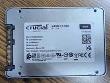 Crucial MX500 500GB SATA III 2.5" SSD CT500MX500SSD1 - 85% Health