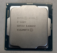 Intel Xeon E-2224 SRFAV 3.40GHz 8MB 4-Core LGA1151 Socket CPU