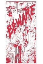 Bloody Door Cover Halloween Decoration