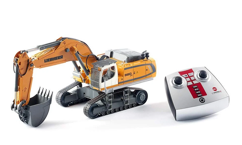 SIKU 6740 Liebherr R980 SME Crawler Excavator 1:32, Remote Control, Yellow  - Image 2 of 4
