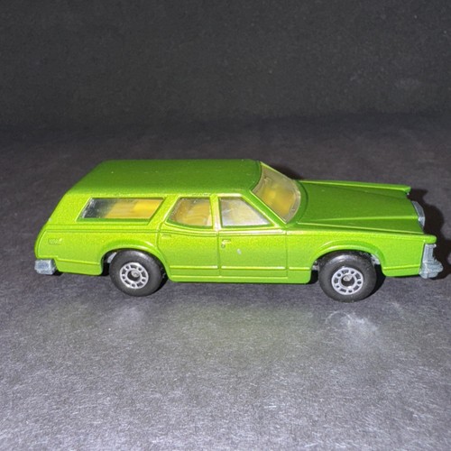 Matchbox Superfast Cougar Villager #74 Vintage 1978 Lesney Mercury Wagon Green - Picture 2 of 18