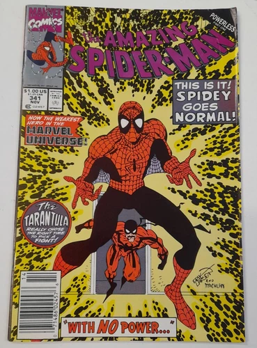 THE AMAZING SPIDER-MAN #341 (1963) NEWSSTAND COPY VF/NM MARVEL