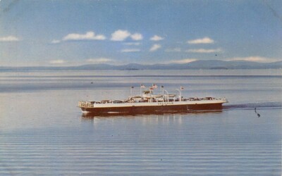 M V Valcour Ferry Shelburne Harbor Vermont