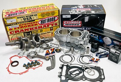 13 14 Polaris RZR XP 900 XP900 Cylinder CP 10.5 Pistons Crank Full Motor Rebuild