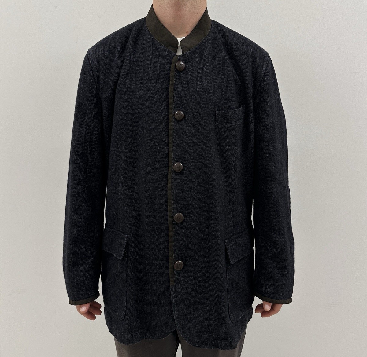 Schneiders Salzburg Austrian Coat Jacket Mens Wool Cashmere size