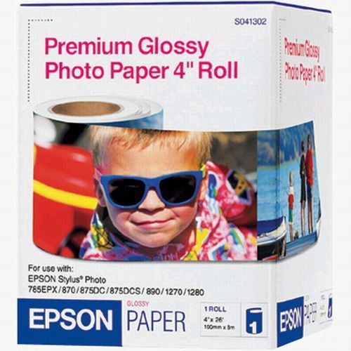 EPSON S041302 - Premium Glossy Photo Paper for Ink Jet Printers