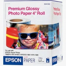 EPSON S041302 - Premium Glossy Photo Paper for Ink Jet Printers