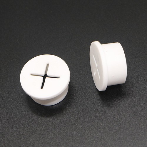 20/25MM Cable Hole Rubber Cover Office Wire Cord Desk Grommet Plug Organizer - Afbeelding 13 van 21