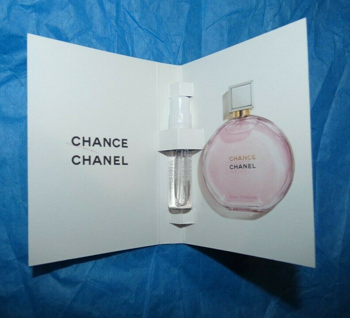 NEW CHANEL Chance Eau Tendre Eau De Parfum Spray Samples 0.05 oz NIP