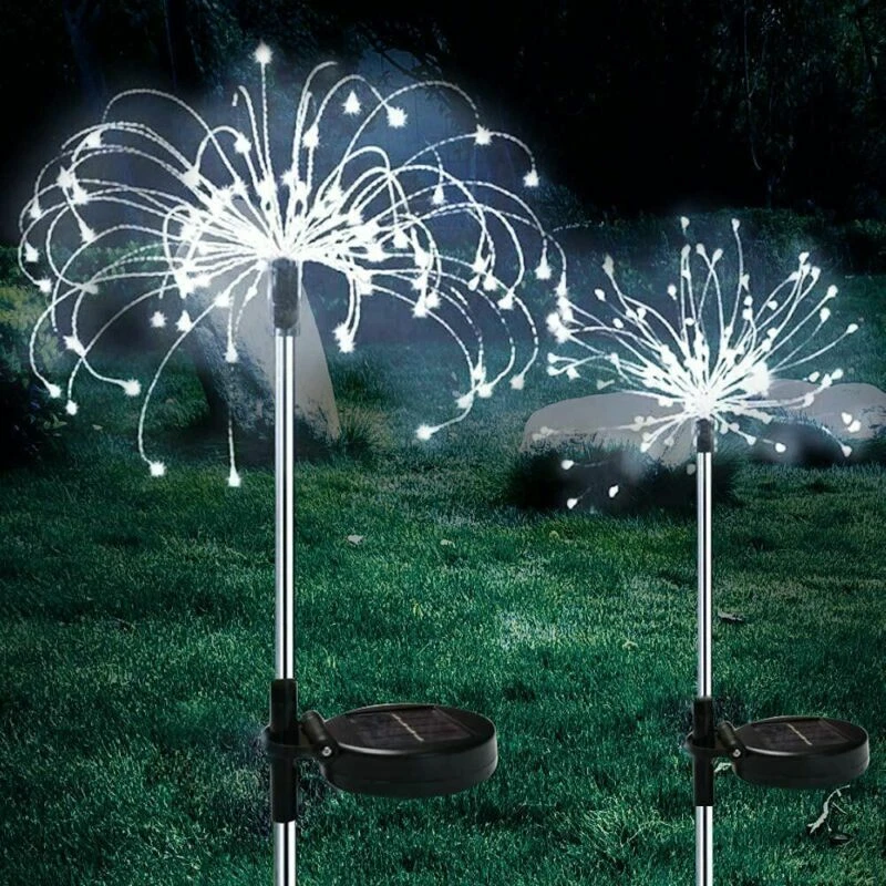 Solar top sparkler lights