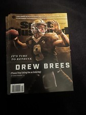 Drew Brees December 3 2018 12/3/18 Sports Illustrated New Orleans Saints