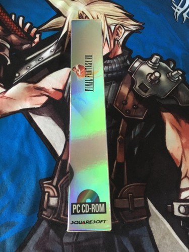 final fantasy viii 8 pc foil holo big box cib good condition rare squaresoft - Picture 5 of 7
