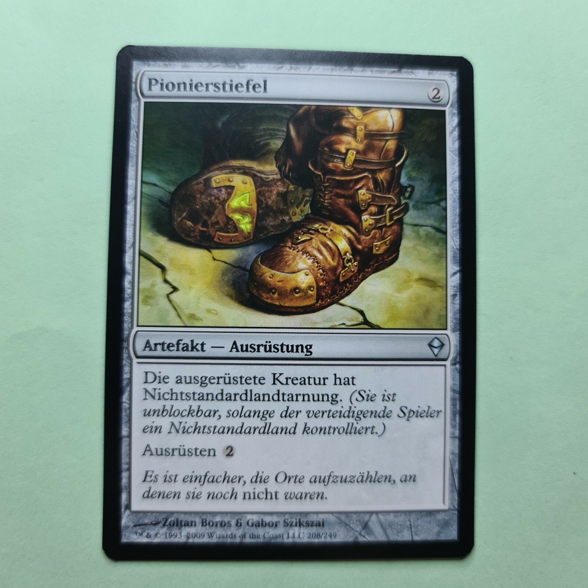 TRAILBLAZER'S BOOTS | ZENDIKAR | GERMAN | MTG | NM | #C520 | eBay
