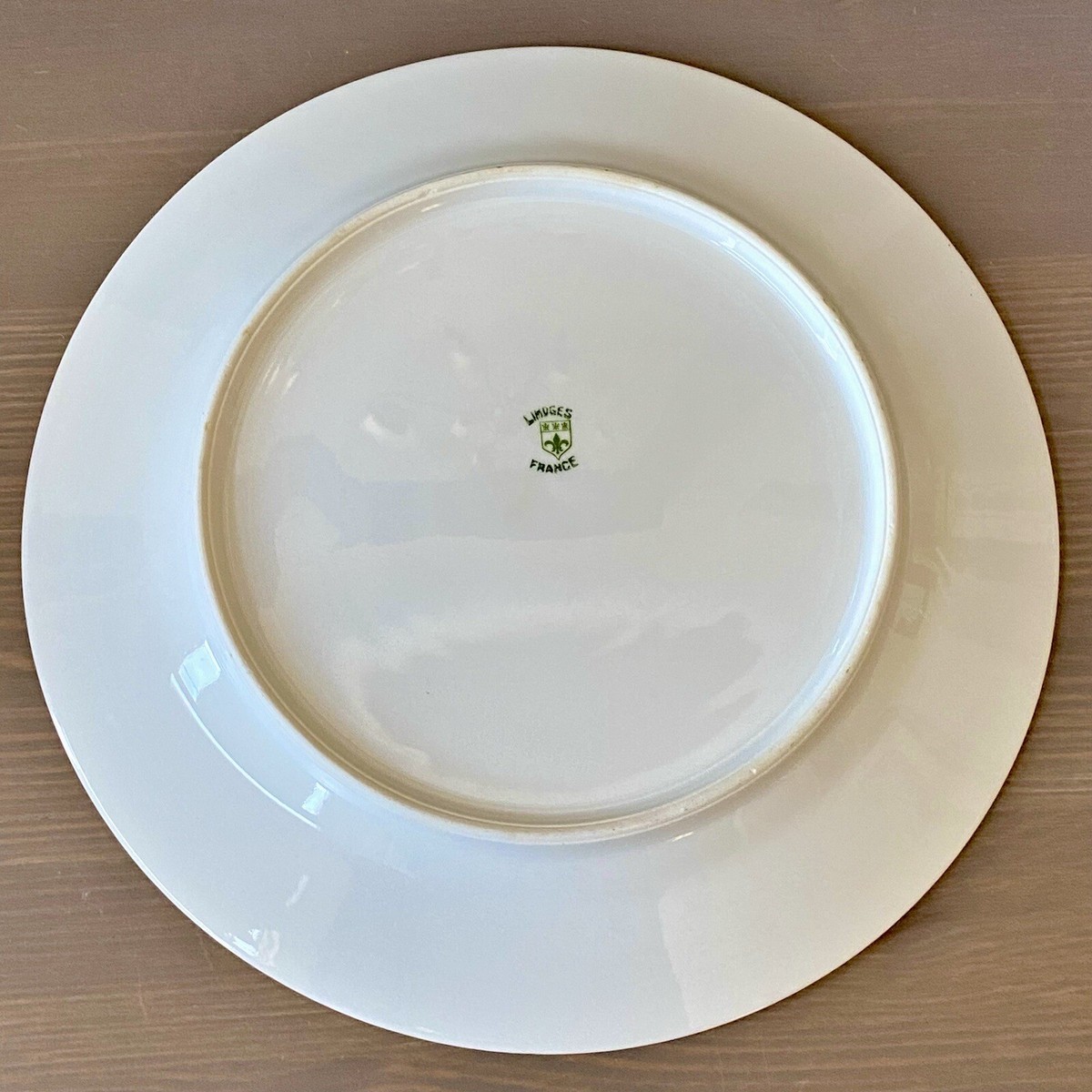 Vintage Limoges Yellow Rose Porcelain Dinner Plate Gold Rim Vintage Limoges Yellow Rose Porcelain Dinner Plate Gold Rim