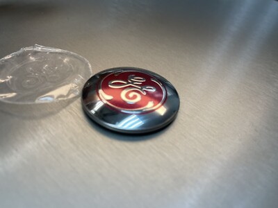 GE Badge Nameplate Decal Red Version, 1.40
