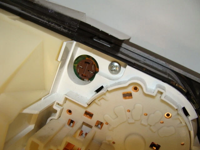 2005-2008 Toyota Tacoma Heater AC Climate Temperature Dash Control Silver 06 07 - Image 3 of 3