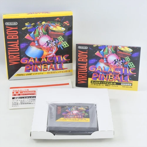 GALACTIC PINBALL Virtual Boy Nintendo 2493 vb