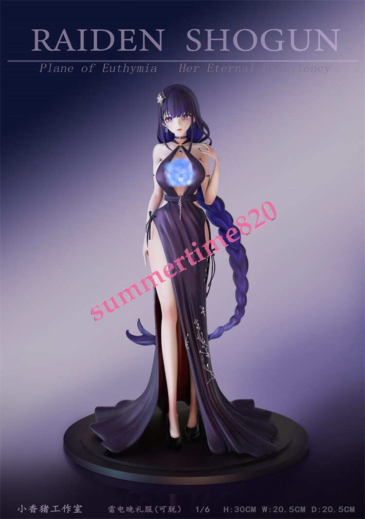 XXZ Studio Genshin Impact Raiden Shogun Resin Model Beelzebul in