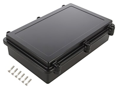 HQ009SBK Housing: Universal X: 173mm Y: 274mm Z: 66mm Aluminum Black GAINTA