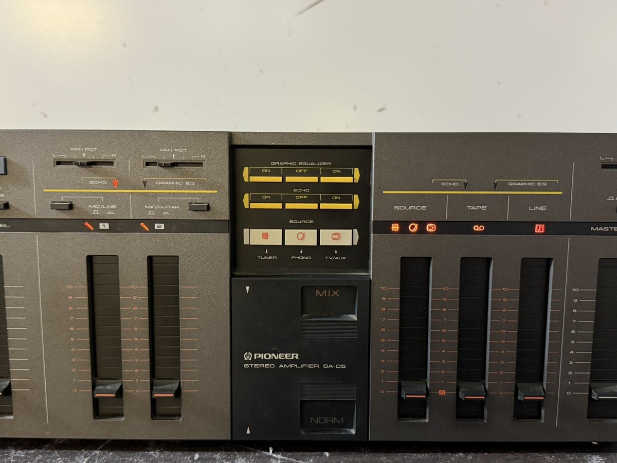Pioneer SA-05 Stereo Amplifier 140 Watts - A202 | eBay