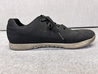 NoBull Shoes Mens 14 Trainers Black Gum Crossfit Sneakers 