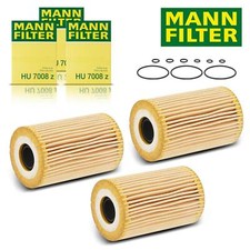 3X MANN FILTER HU7008Z ÖLFILTER FÜR VW GOLF VI 5K1 PASSAT AUDI A3 A6 4G2 SKODA