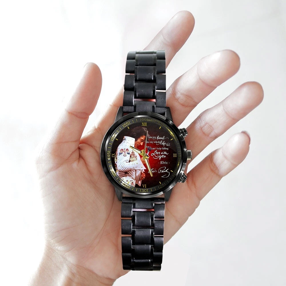 Personalized SF x Charles Leclerc Stainless Steel Watch, Gift For Dad, Christmas Gift