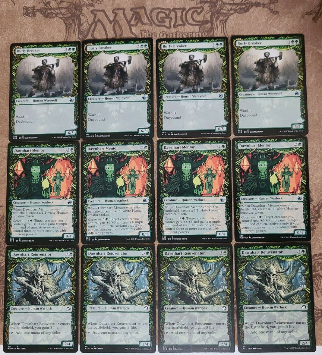 midnight hunt mtg cards Innistrad: put that many +1/+1 counters on Spectral Adversary 12x SHOWCASE Innistrad Midnight Hunt