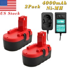 18V 4000mAh Ni-MH Battery/Charger For Bosch BAT025 BAT026 BAT160 GSR 18 VE-2