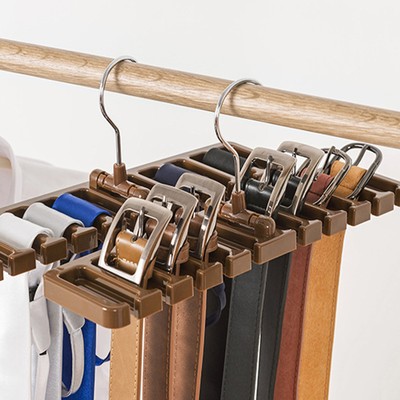 Belt Hanger For Closet | Belt Holder Tie Rack Belt Hooks Organizers And Storage 
