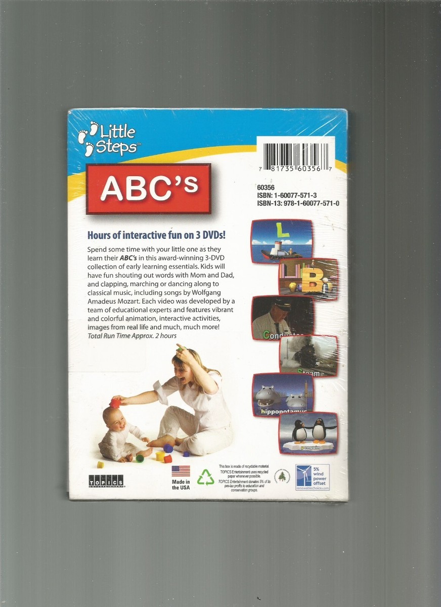 その他 Little Steps: First Words &amp; Sounds [DVD] Little Steps First Words Sights & Sounds 6 DVDs Baby 2yrs up