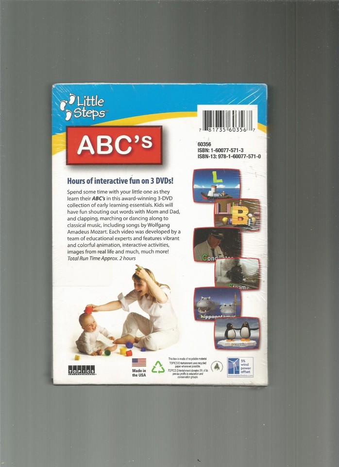 Little Steps: ABC's [NEW], DVD | eBay