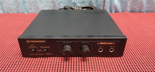 PIONEER MA-3 KARAOKE MIXER WITH DIGITAL ECHO TESTED FREE SHIPPING
