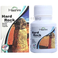 100% Natural & Organic Ayurvedic Hashmi Hard Rock For Men's Health (20 Caps)