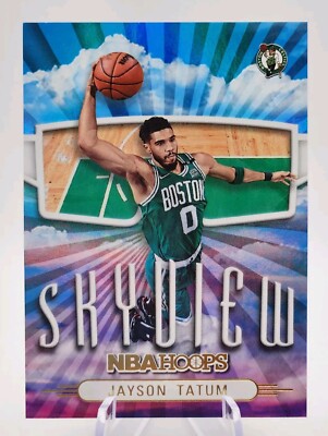2022-23 Panini NBA Hoops JAYSON TATUM #9  Skyview  Holo 