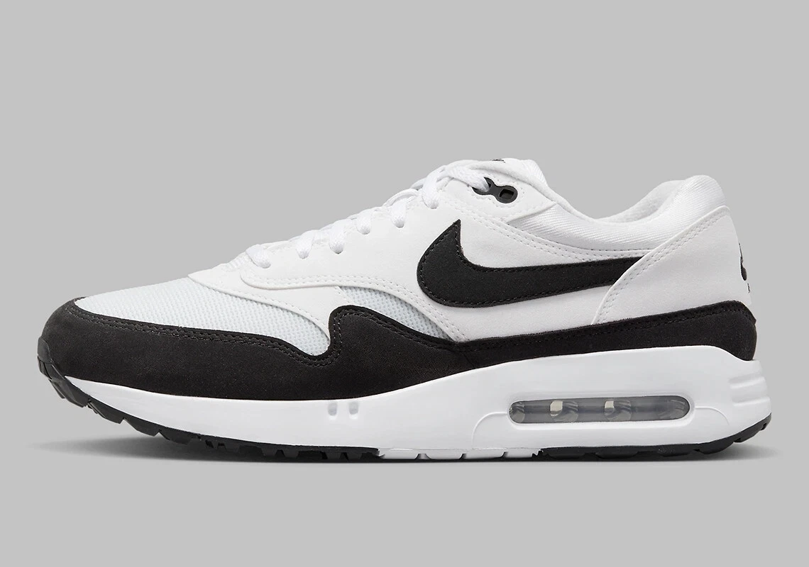 Mens nike air max 1 shop white