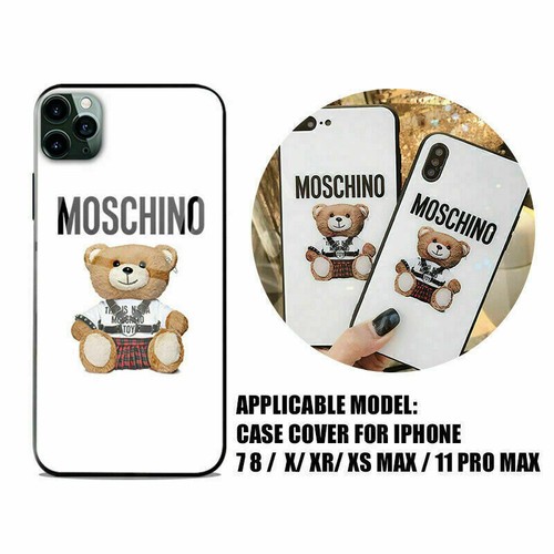 Moschino Bear Glossy Phone Case Cover For Iphone 7 8plus X Xr Xs 11 12 13pro Max Ebay Moschino Bear Glossy Phone Case Cover For Iphone 7 8plus X Xr Xs 11 12 13pro Max Ebay