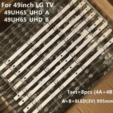 NEW FULL LG LED SET 49UH6500 49UH650V 49UH661V 49UH668V HC490DGN-ABRC1 2 3 4