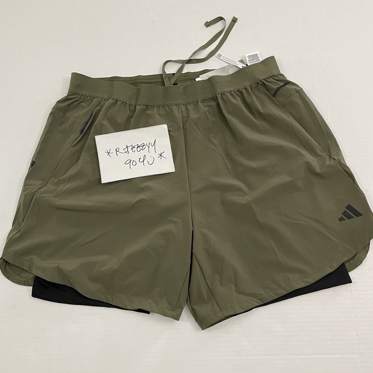 $55 Mens Size 2XL Adidas HIIT Training Shorts By Cody Rigsby
